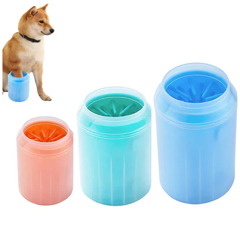 Nettoyeur de pattes pour chien, lave pattes pour chien accessoires pour animaux de compagnie