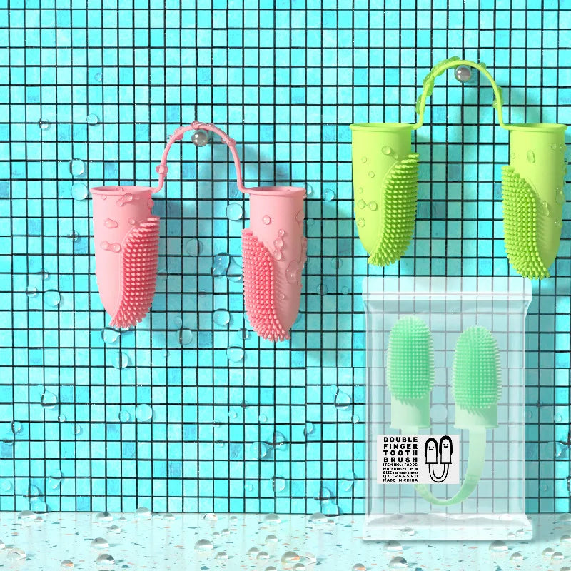 Brosse à dents en silicone pour chiens, accessoires pour animaux de compagnie anti tartre