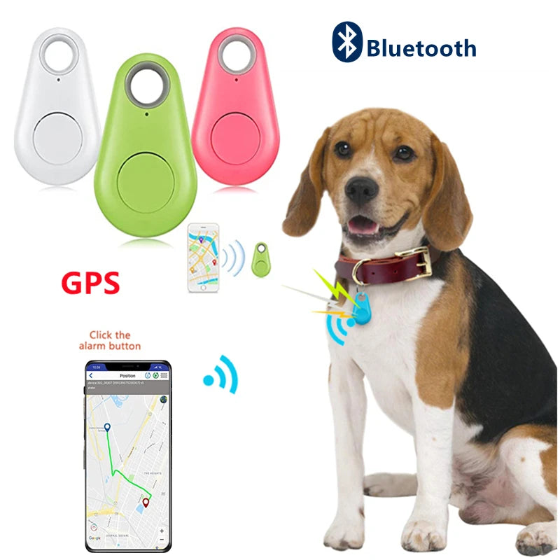 Collier traceur GPS bluetooth pour chien et animaux de compagnie