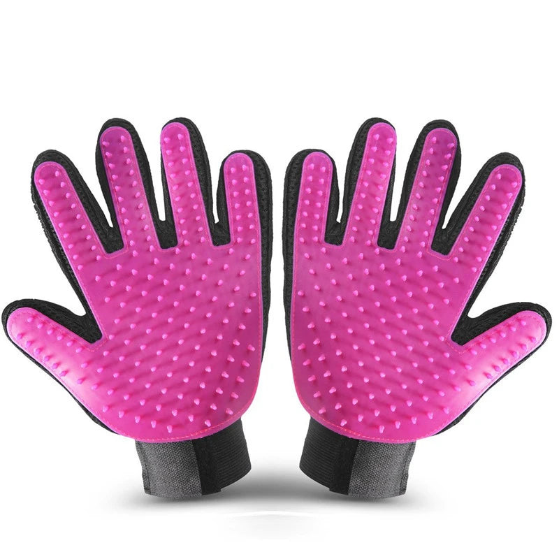 Gant de toilettage - massage pour chien accessoires pour animaux de compagnie