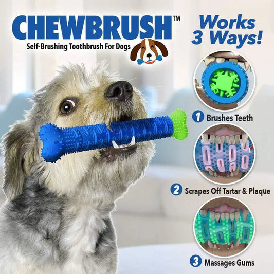 Bâton à mâcher pour chien, masse ,nettoyage, nouveau produit, brosse à dents en caoutchouc, jouet à mâcher, jouet de nettoyage des dents pour animaux de compagnie, accessoire pour animaux de compagnie - Our family dog