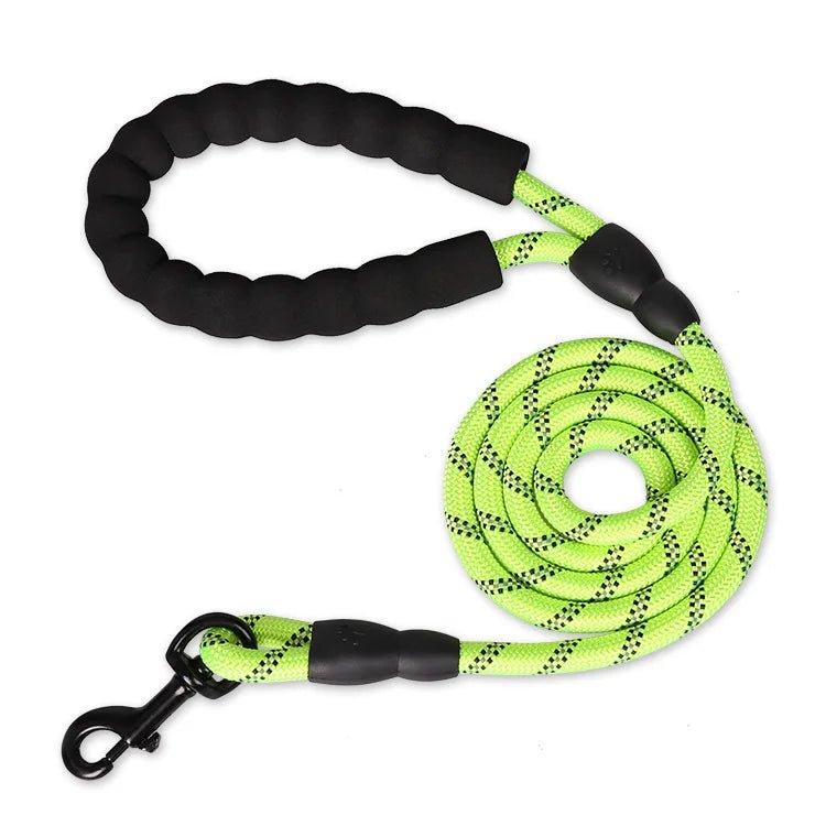 Laisses solides pour chiens, 120/150/200/300CM, poignée souple, laisse renforcée pour petits, moyens et grands chiens, fournitures pour animaux de compagnie grands chiens, laisse éducative - Our family dog
