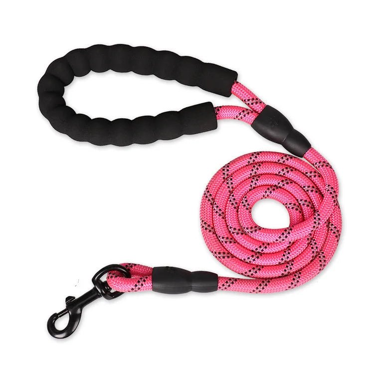Laisses solides pour chiens, 120/150/200/300CM, poignée souple, laisse renforcée pour petits, moyens et grands chiens, fournitures pour animaux de compagnie grands chiens, laisse éducative - Our family dog