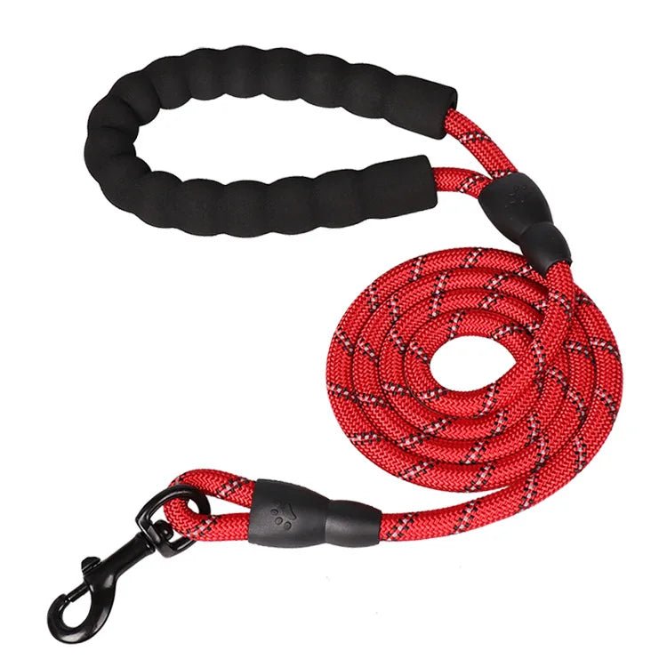 Laisses solides pour chiens, 120/150/200/300CM, poignée souple, laisse renforcée pour petits, moyens et grands chiens, fournitures pour animaux de compagnie grands chiens, laisse éducative - Our family dog