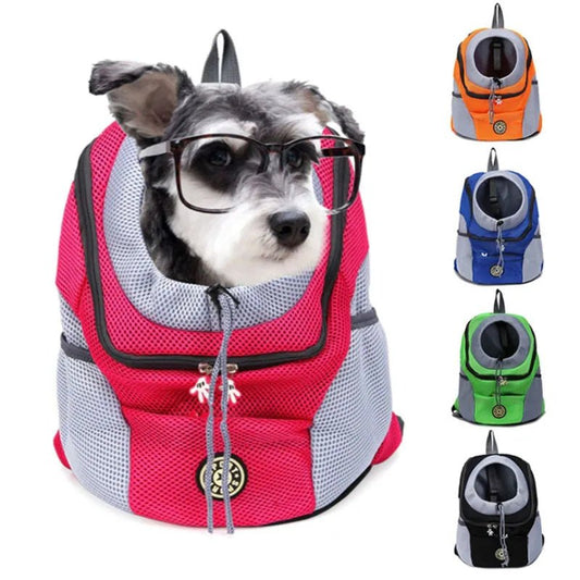 Backpack sac de transport pour chien sac portatif pour extérieur sac à dos portatif pour chien - Our family dog